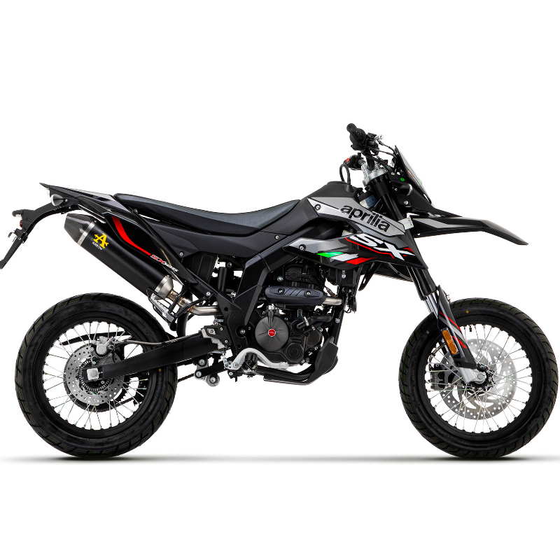 Escape aluminio negro Thunder Arrow APRILIA RX-SX 125 2021-24